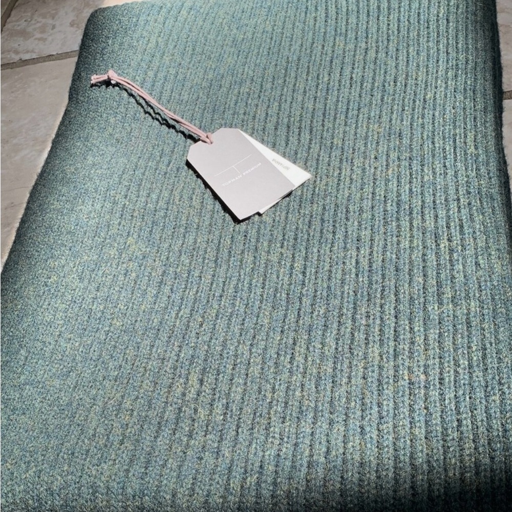 Topman Premium Ribbed Wool Scarf - Picture 3 of 7